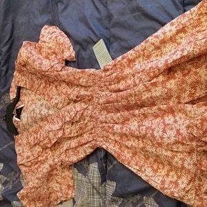 Charles Henry Small Coral Dress